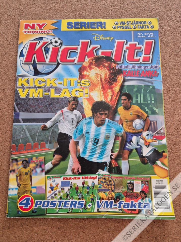 Framsida på Kick-it! #5 (2006)