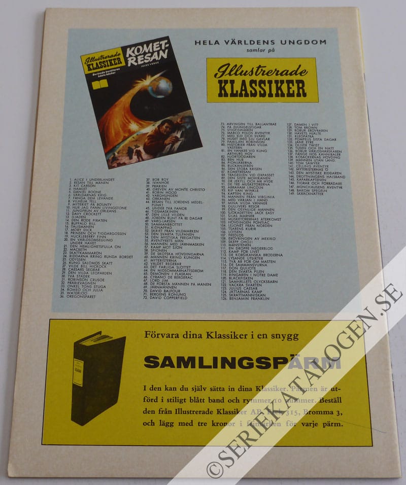 Baksida på Skräcknätter (1962)