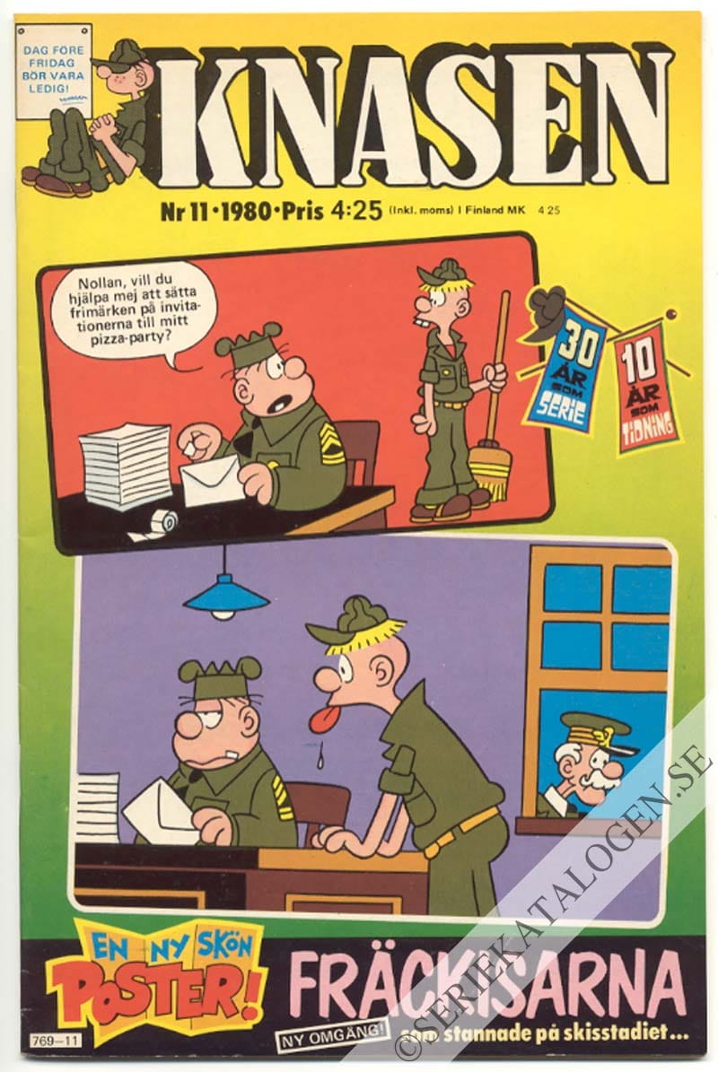 Framsida på Knasen #11 (1980)