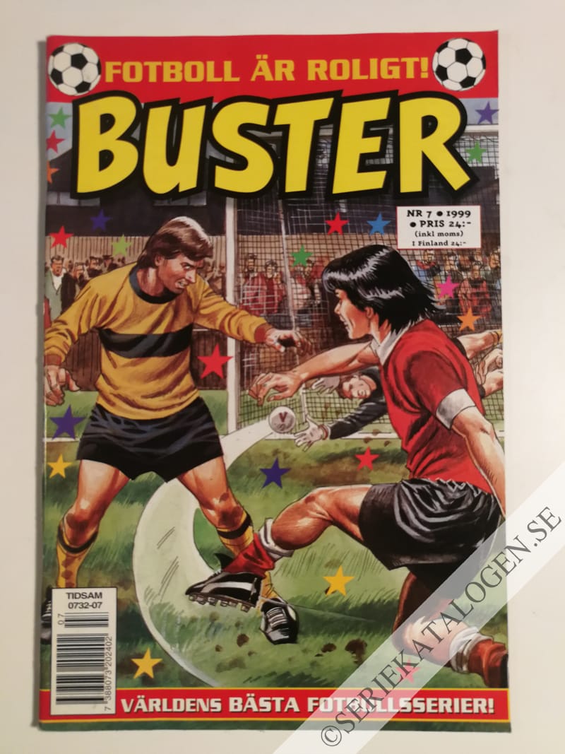 Framsida på Buster #7 (1999)