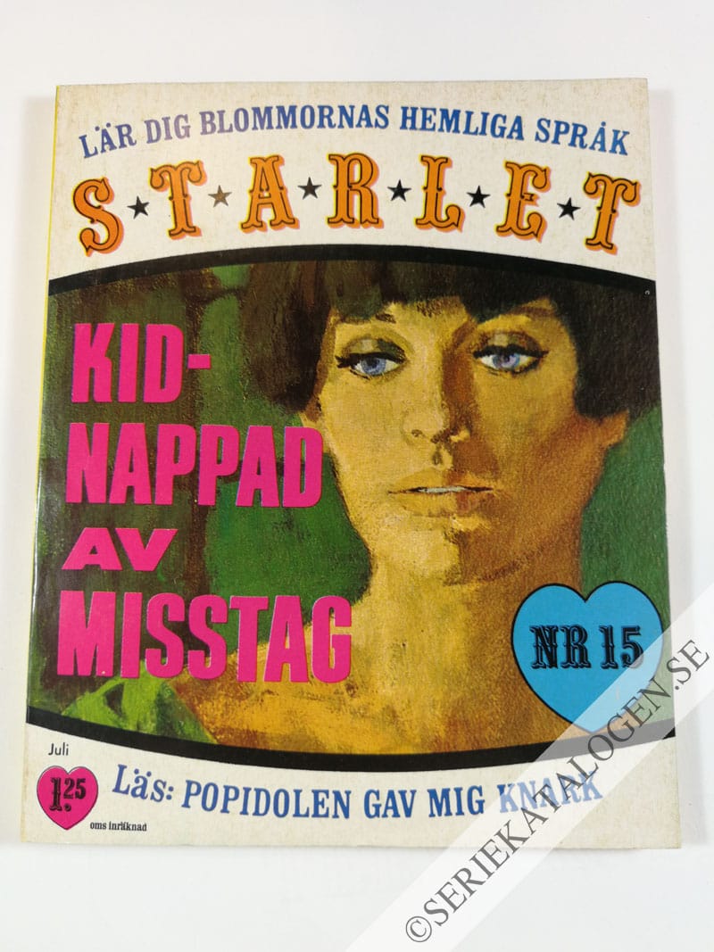 Framsida på Starlet #15 (1967)