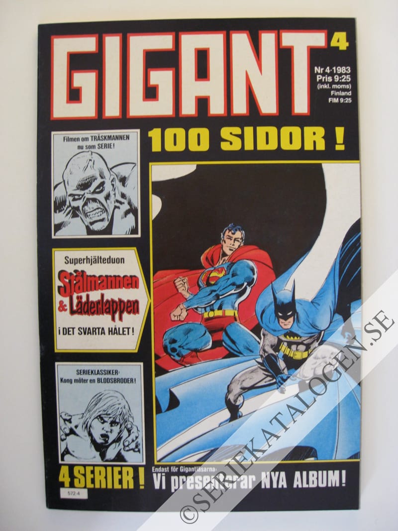 Framsida på Gigant #4 (1983)