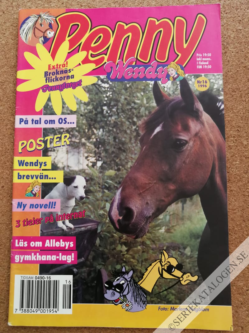 Framsida på Penny #16 (1996)