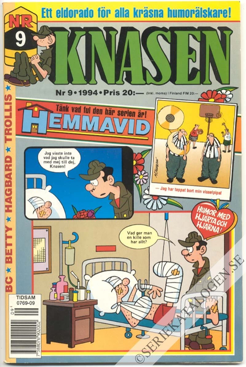 Framsida på Knasen #9 (1994)