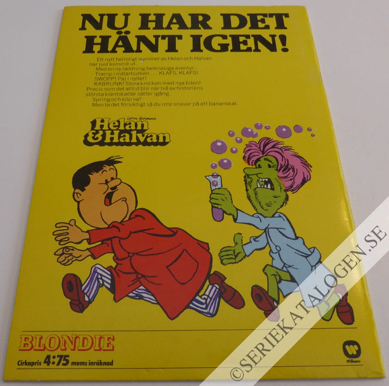 Baksida på Stort presentalbum (1973)