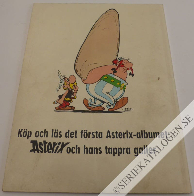 Baksida på Asterix och Kleopatra (1970)