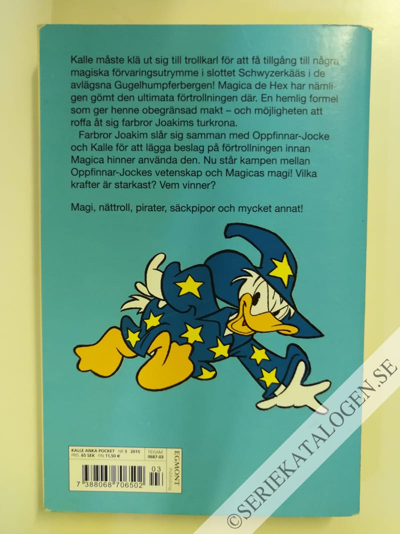 Baksida på Kampen om myntet (2015)