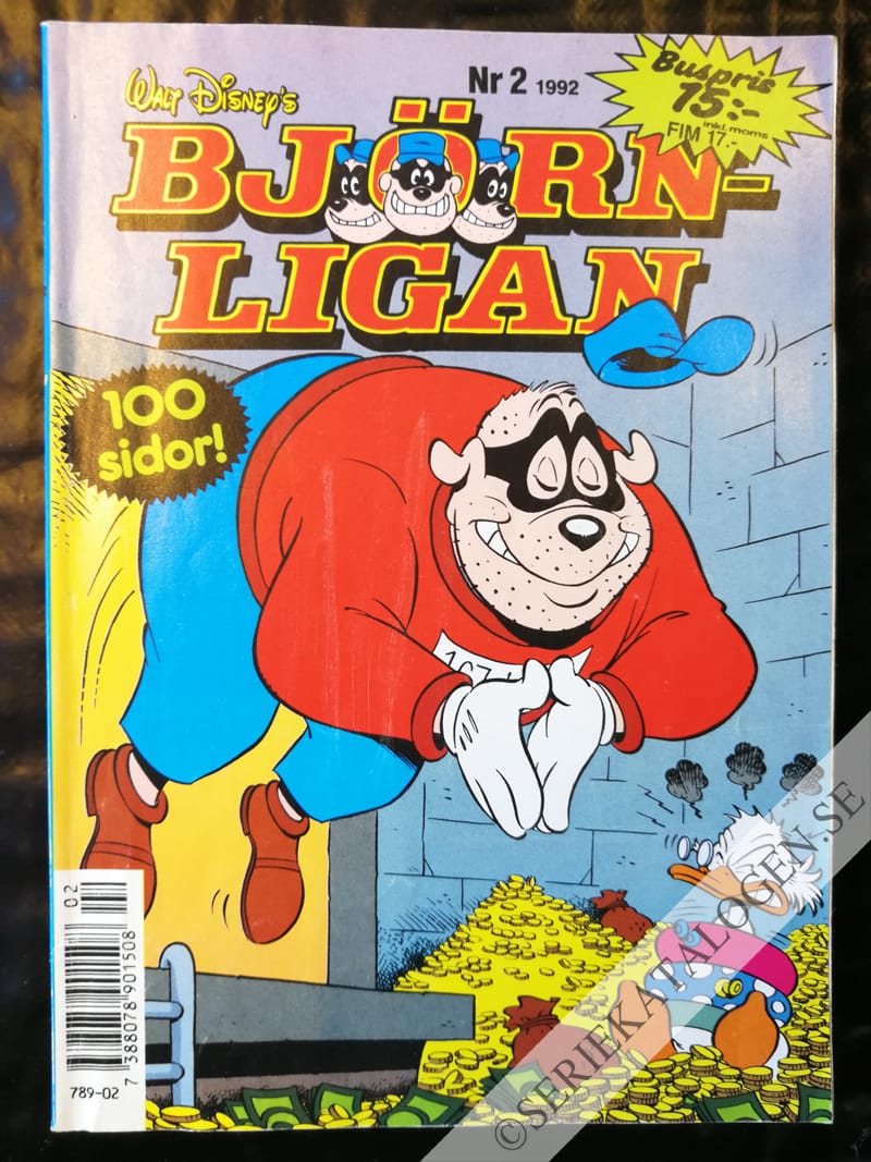 Framsida på Björnligan #2 (1992)
