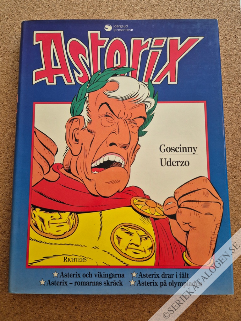 Framsida på Asterix #3 (1987)