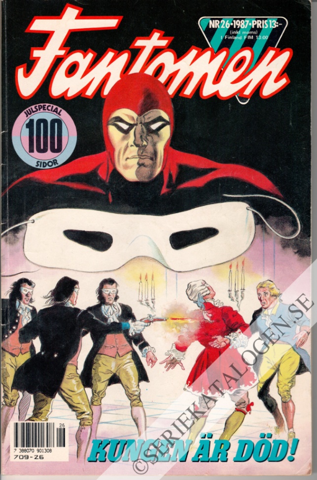 Framsida på Fantomen #26 (1987)