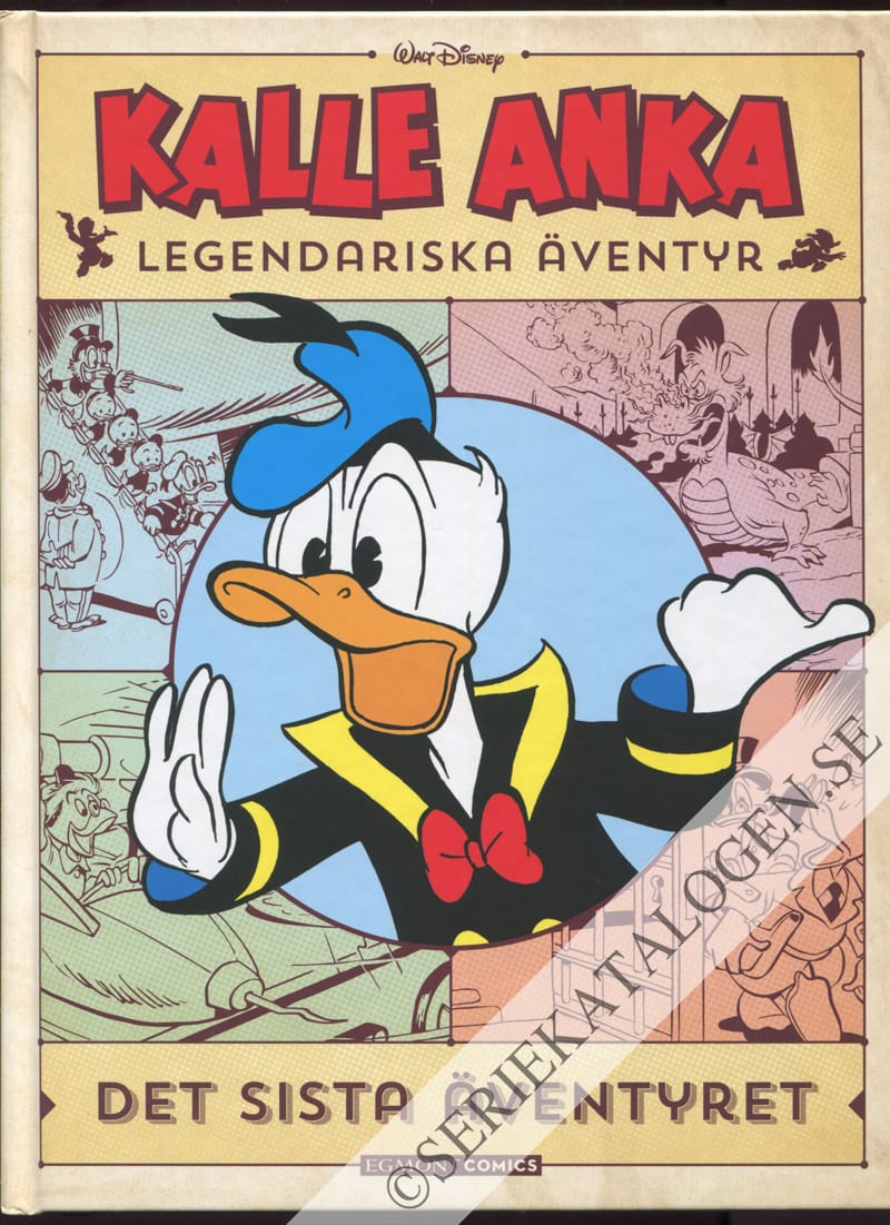 Framsida på Kalle Anka - Legendariska äventyr Det sista äventyret (2023)