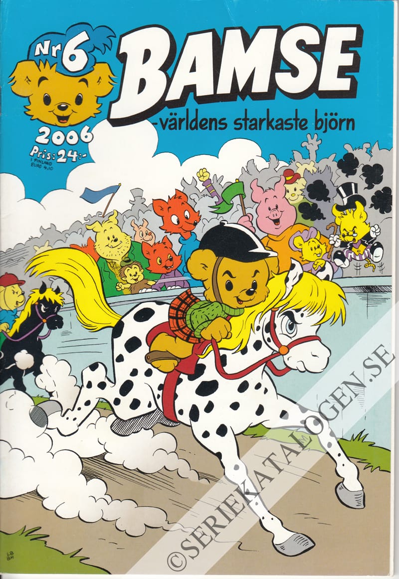 Framsida på Bamse #6 (2006)