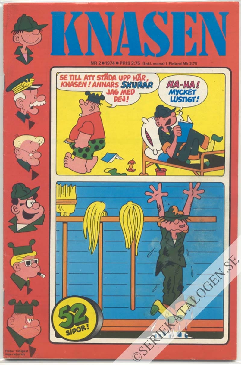 Framsida på Knasen #2 (1974)