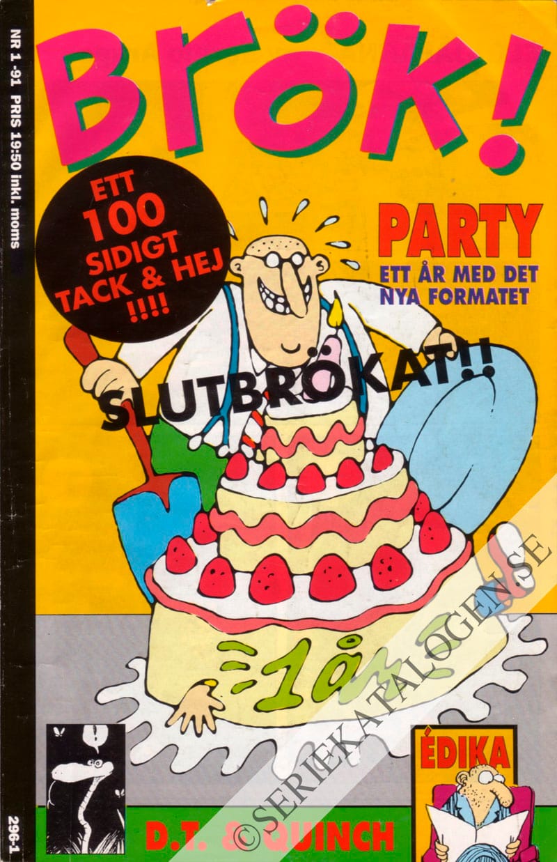 Framsida på Brök! #1 (1991)