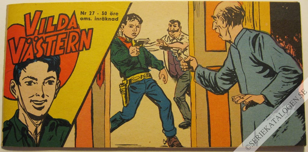 Framsida på Vilda Västern #27 (1961)