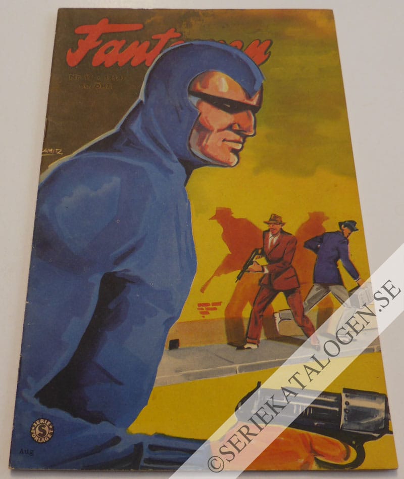 Framsida på Fantomen #17 (1954)