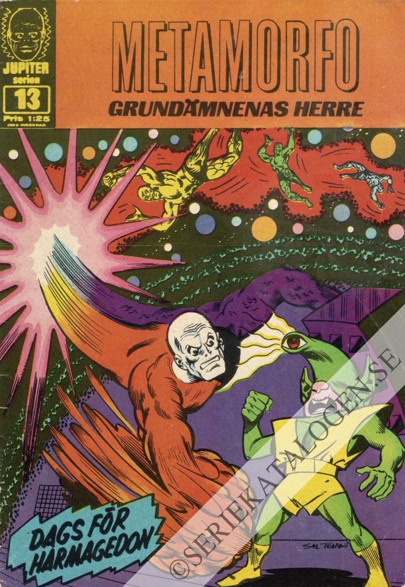 Framsida på Jupiter-serien #13 (1969)