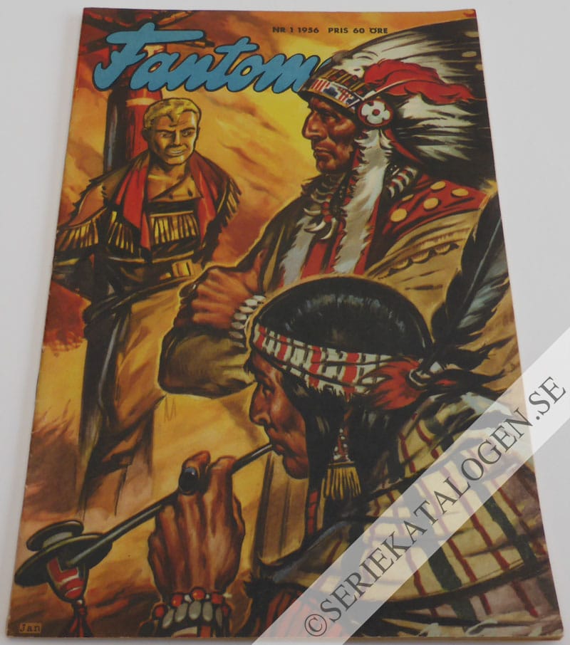 Framsida på Fantomen #1 (1956)