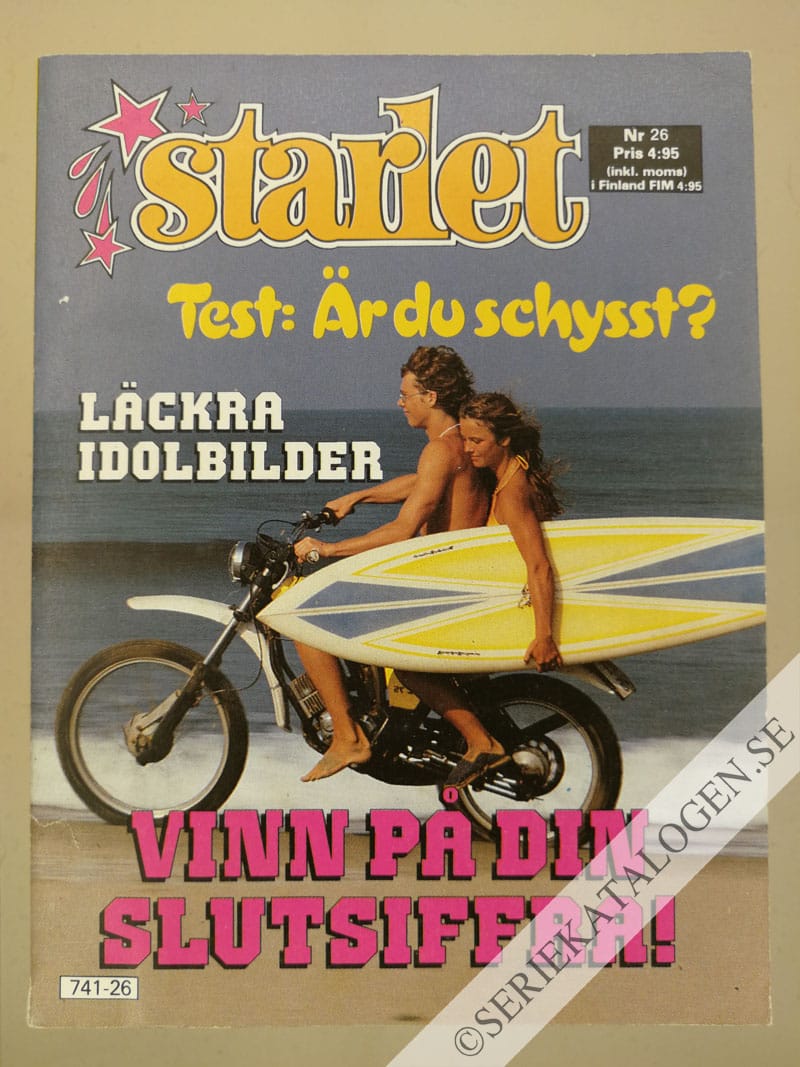 Framsida på Starlet #26 (1983)