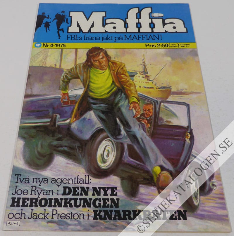 Framsida på Maffia #4 (1975)