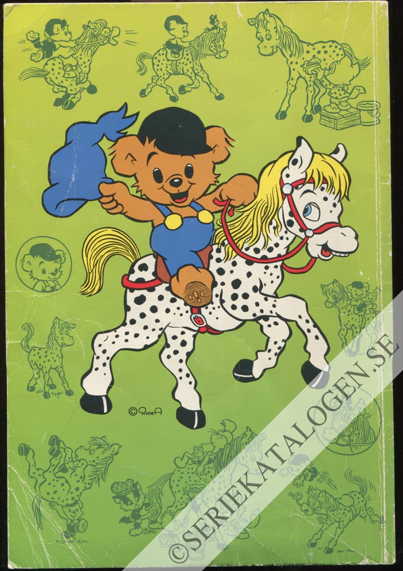 Baksida på Bamse och Billy Boy (1999)