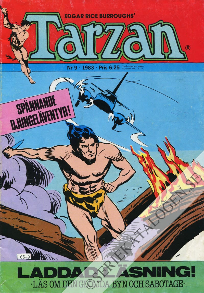 Framsida på Tarzan #9 (1983)