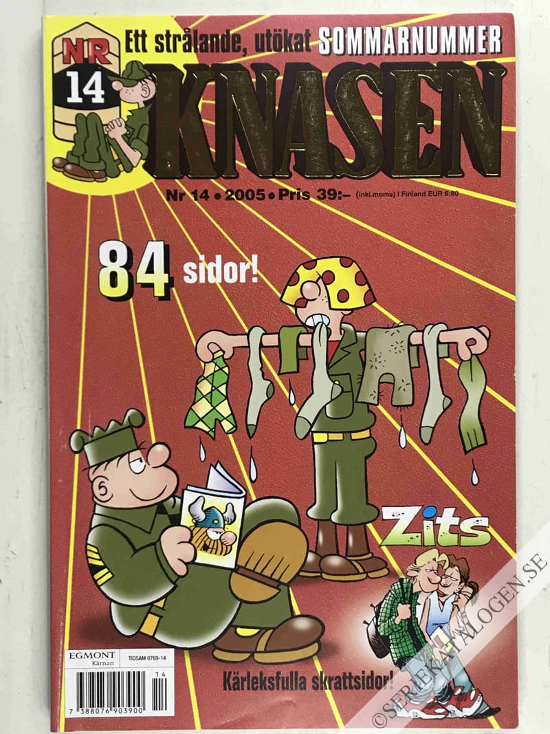 Framsida på Knasen #14 (2005)