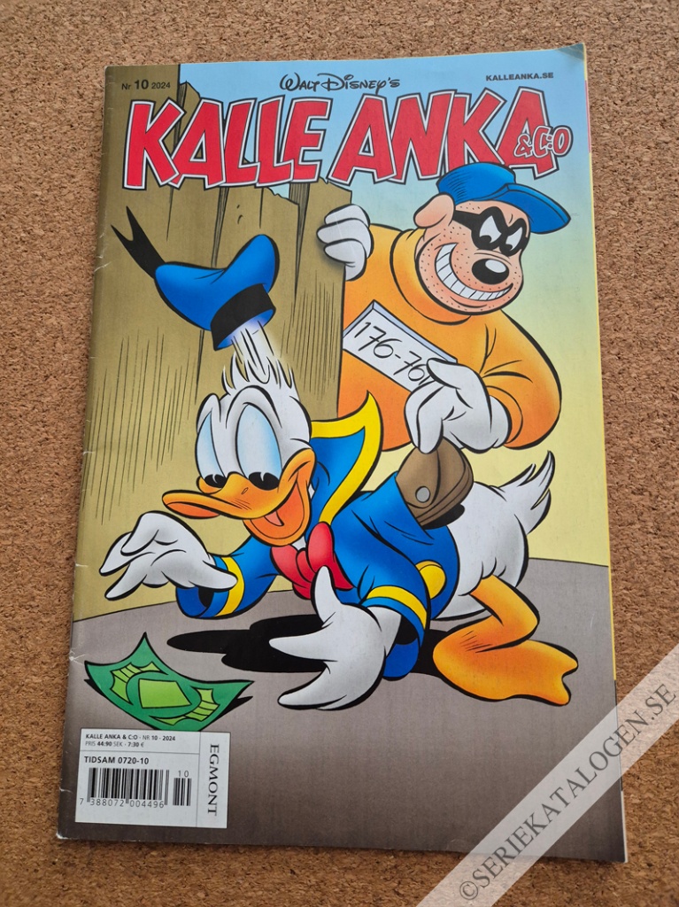 Framsida på Kalle Anka & C:o #10 (2024)