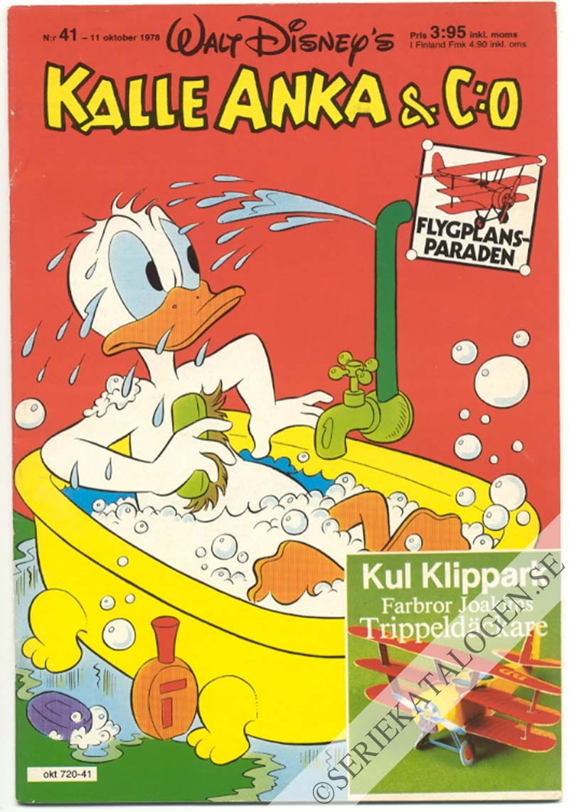 Framsida på Kalle Anka & C:o #41 (1978)