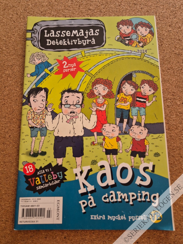 Framsida på LasseMajas detektivbyrå #3 (2024)