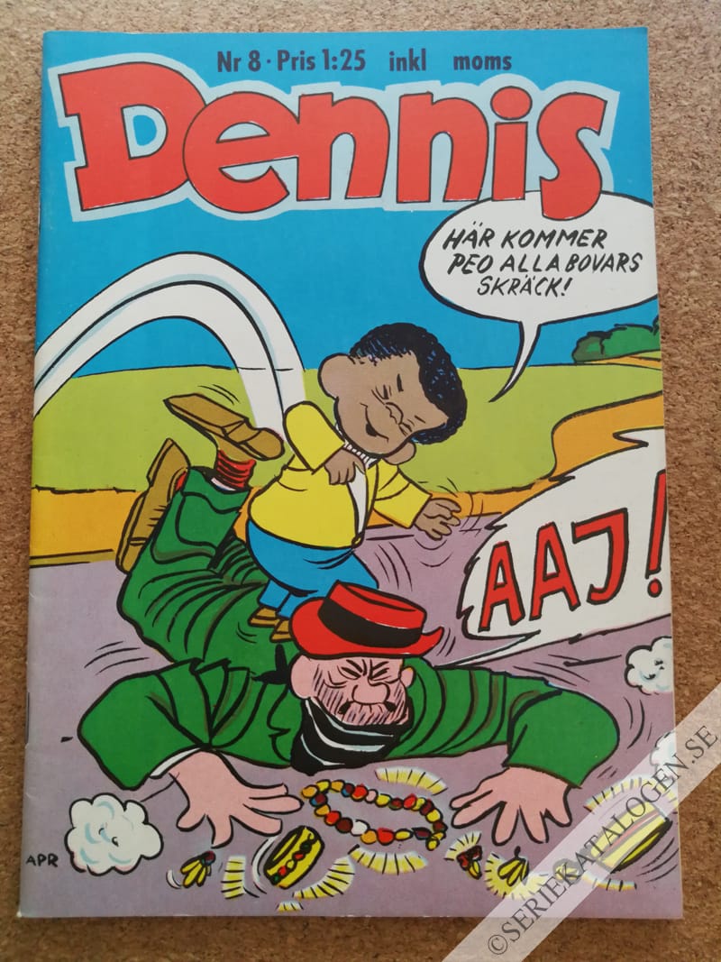 Framsida på Dennis #8 (1969)