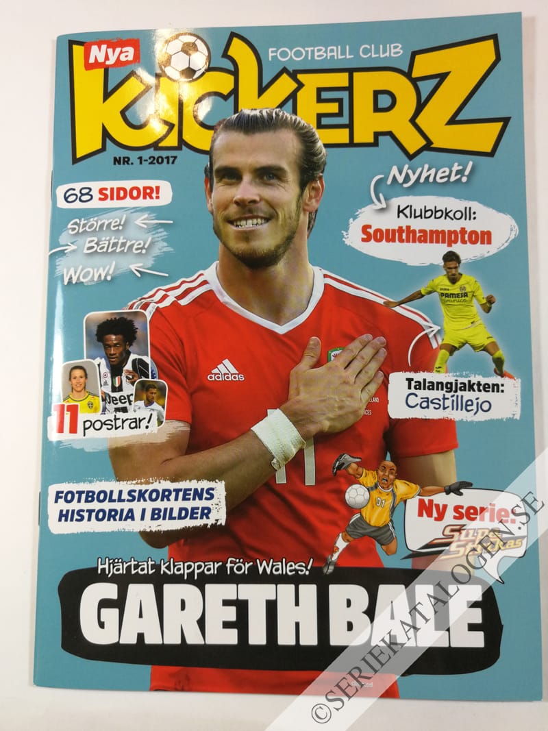 Framsida på Kickerz Football Club #1 (2017)