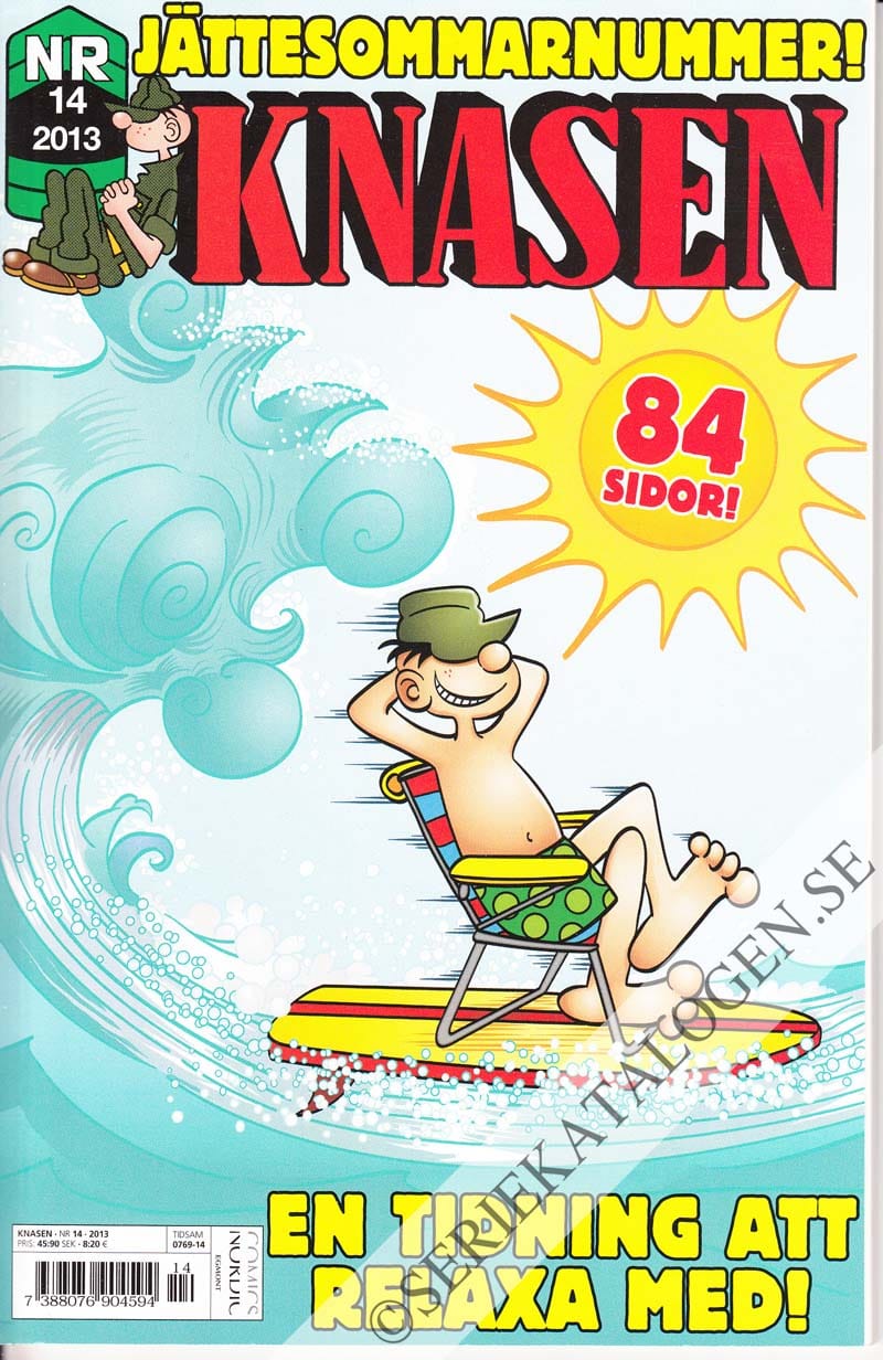 Framsida på Knasen #14 (2013)