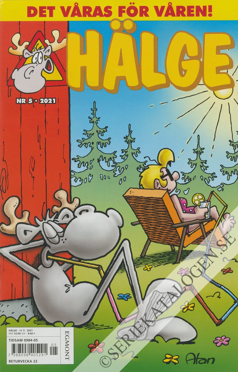 Framsida på Hälge #5 (2021)