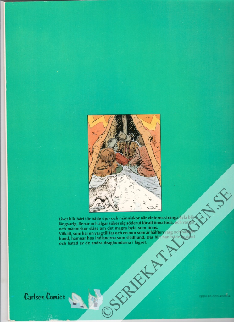 Baksida på Vitkäft (1986)