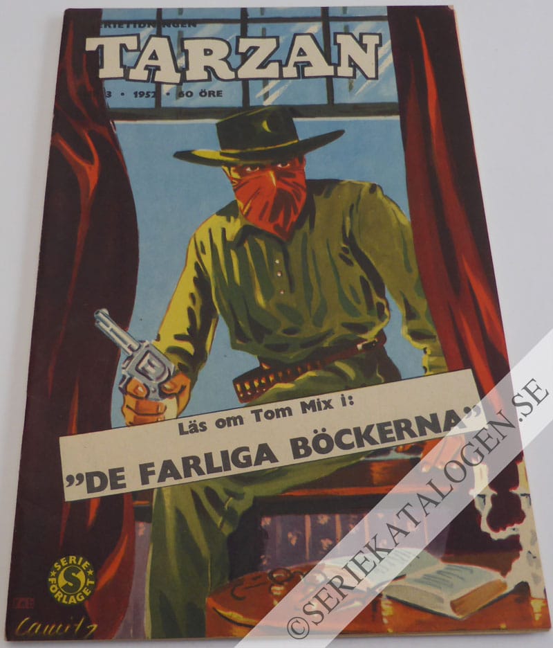 Framsida på Tarzan #3 (1952)