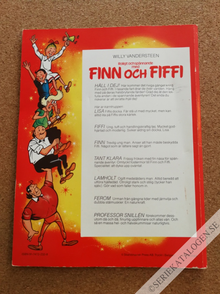 Baksida på Den hjälpsamma fjärilen (1979)