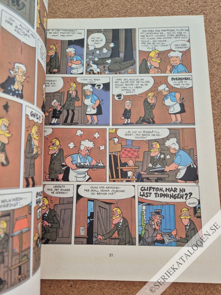 Exempel på Mysteriet Wilkinson (1978)