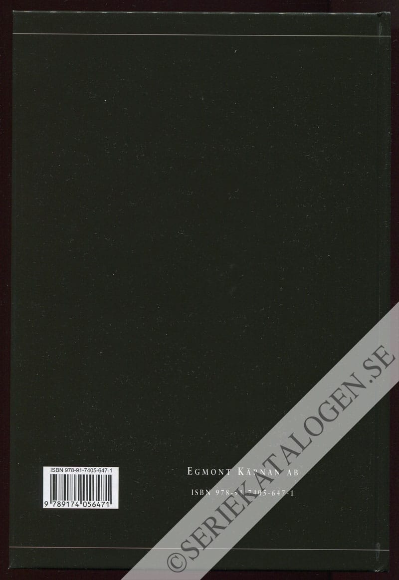 Baksida utan skyddsomslag (2012)