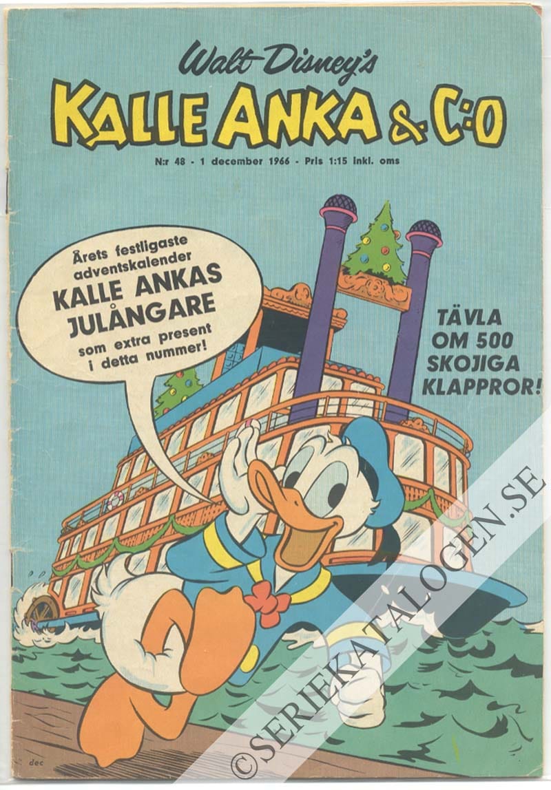 Framsida på Kalle Anka & C:o #48 (1966)