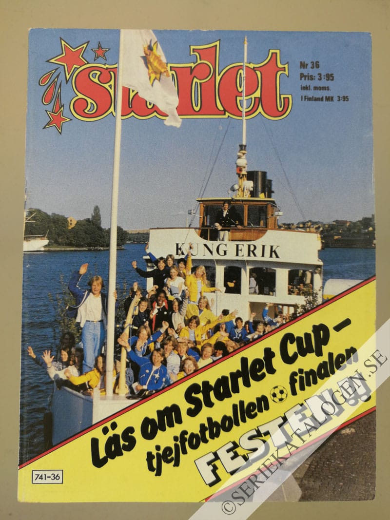 Framsida på Starlet #36 (1981)
