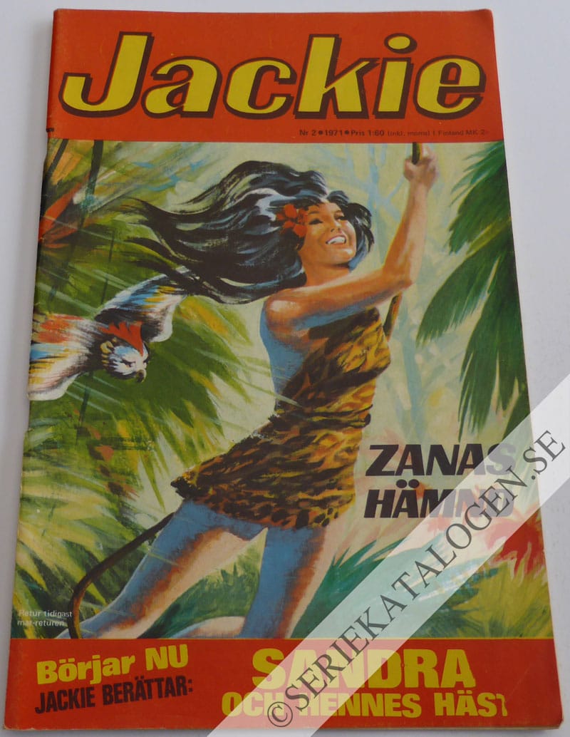 Framsida på Jackie #2 (1971)