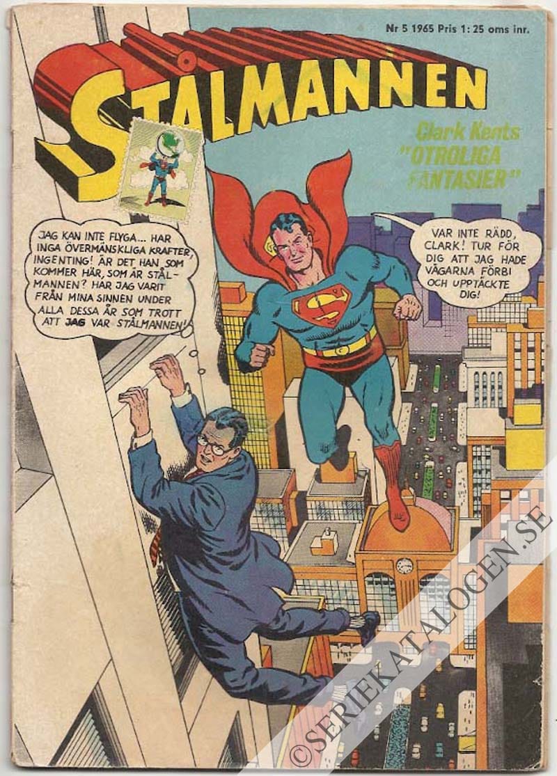 Framsida på Stålmannen #5 (1965)