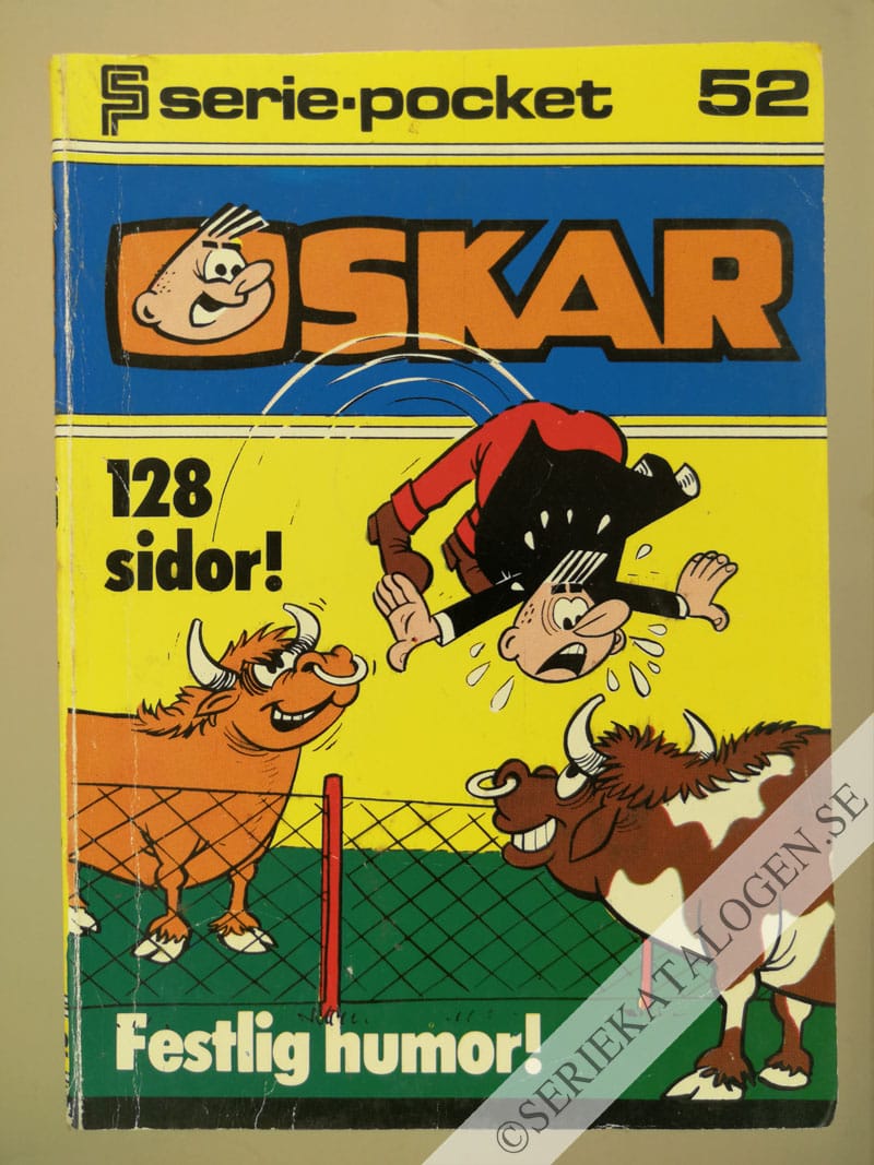 Framsida på Seriepocket #52 - Oskar (1977)