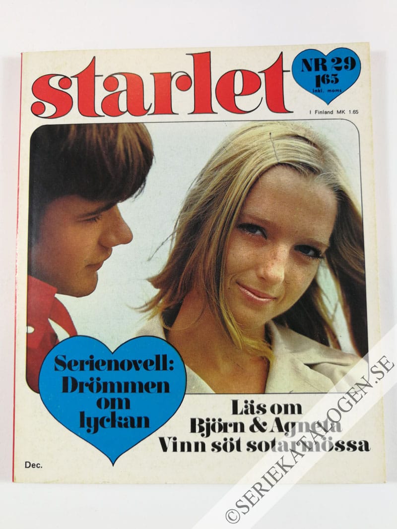 Framsida på Starlet #29 (1970)
