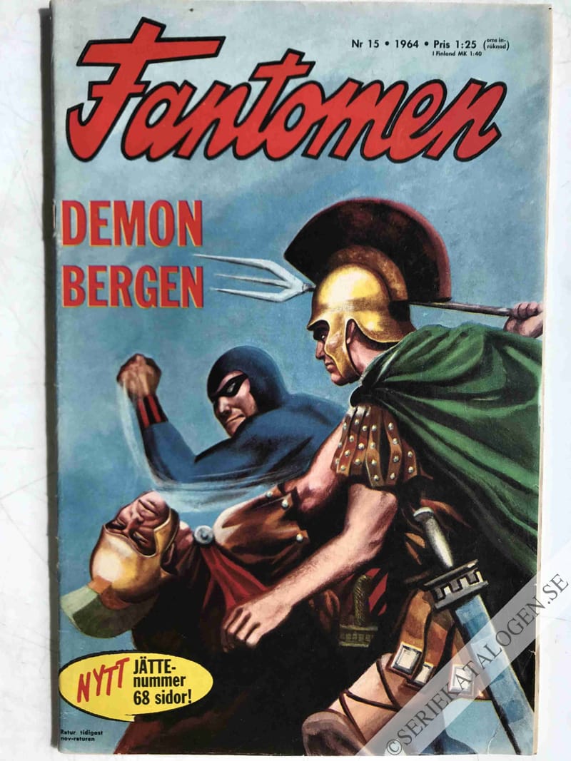 Framsida på Fantomen #15 (1964)