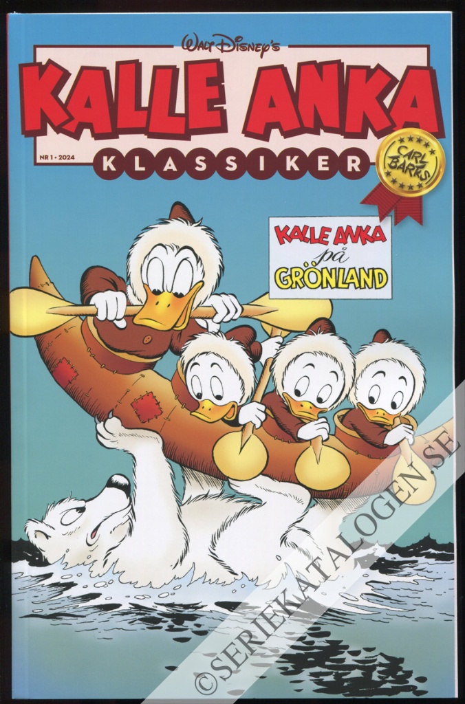 Framsida på Kalle Anka Klassiker #1 (2024)