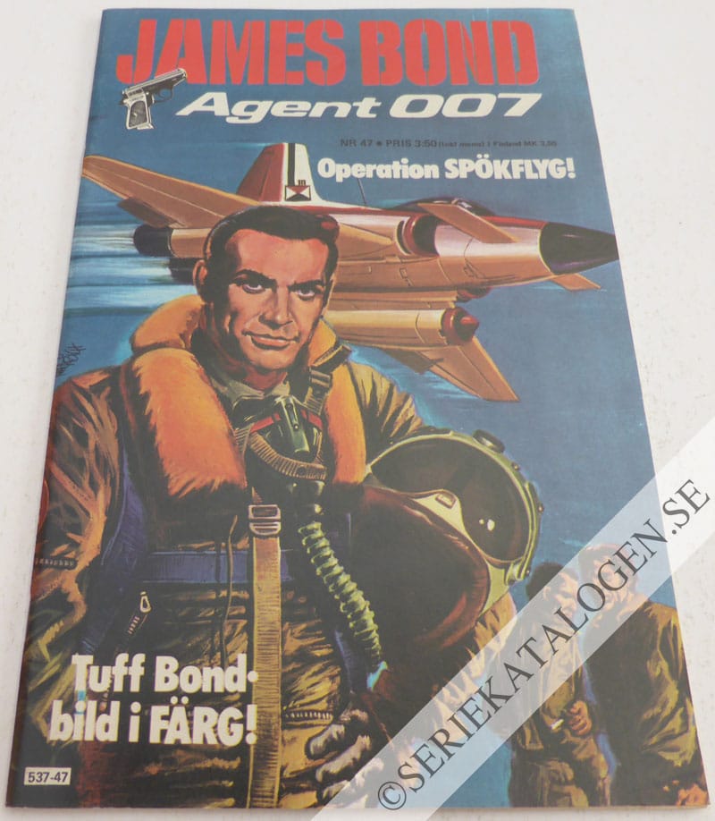 Framsida på James Bond agent 007 #47 (1977)