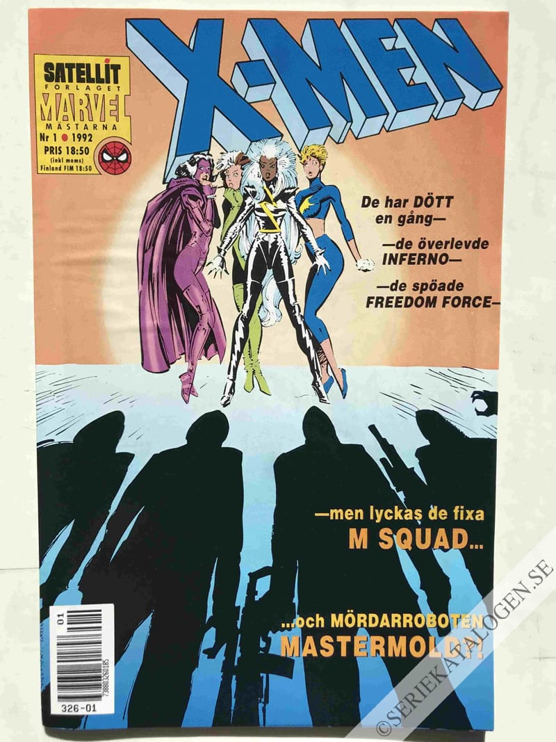 Framsida på X-Men #1 (1992)