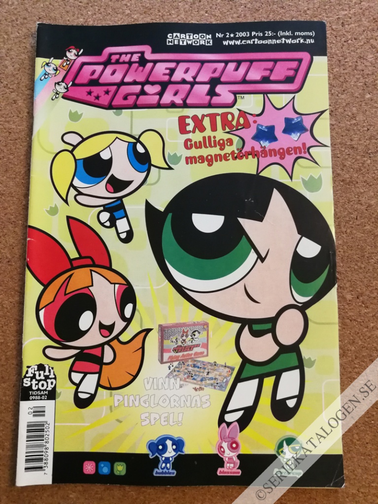 Framsida på The Powerpuff Girls #2 (2003)